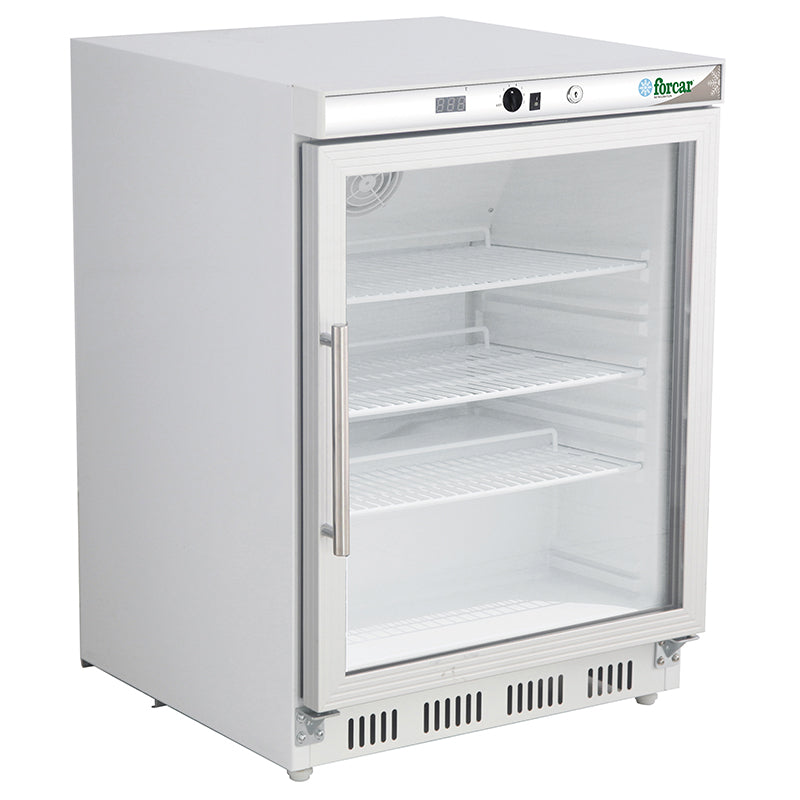ARMADIO REFRIGERATO ECO STATICO +2+8°C BIANCO C/VETRO G-ER200G
