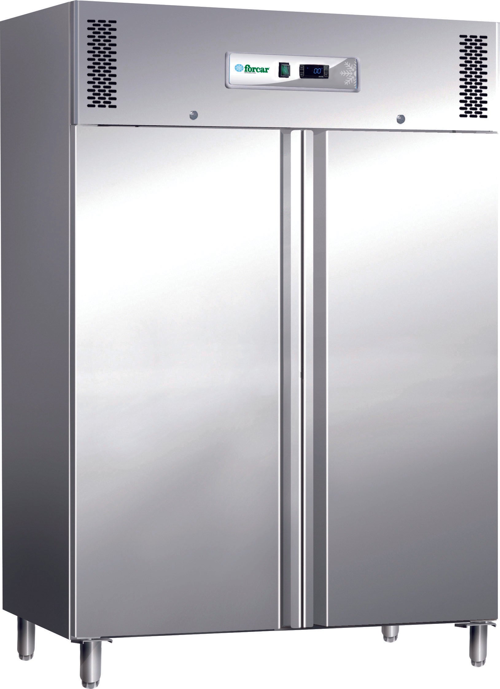 ARMADIO REFRIGERATO INOX VENTILATO -18-22°C G-GN1410BT