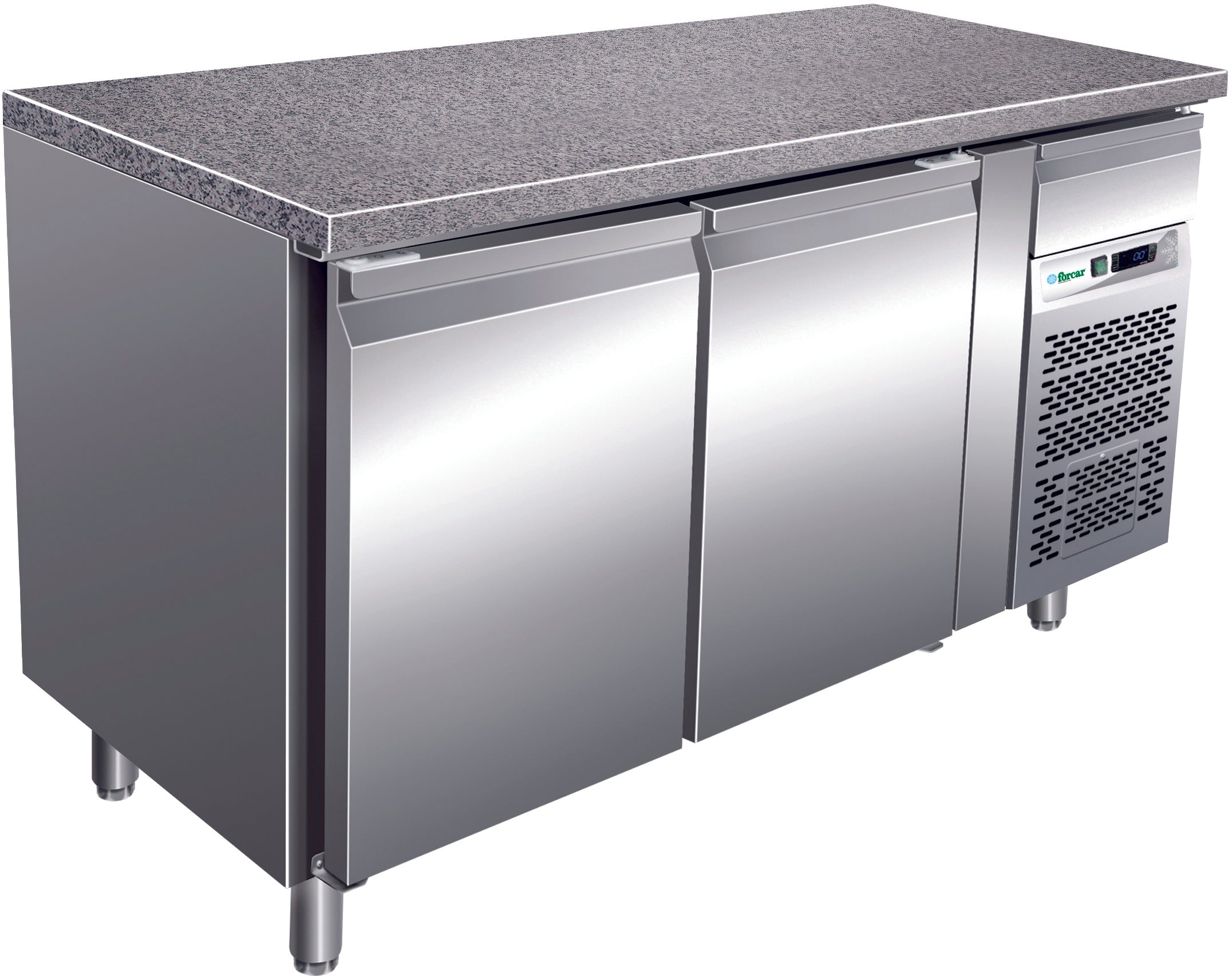 TAVOLO REFRIGERATO VENTILATO PASTICCERIA +2+8°C GRANITO G-PA1500TNGR7