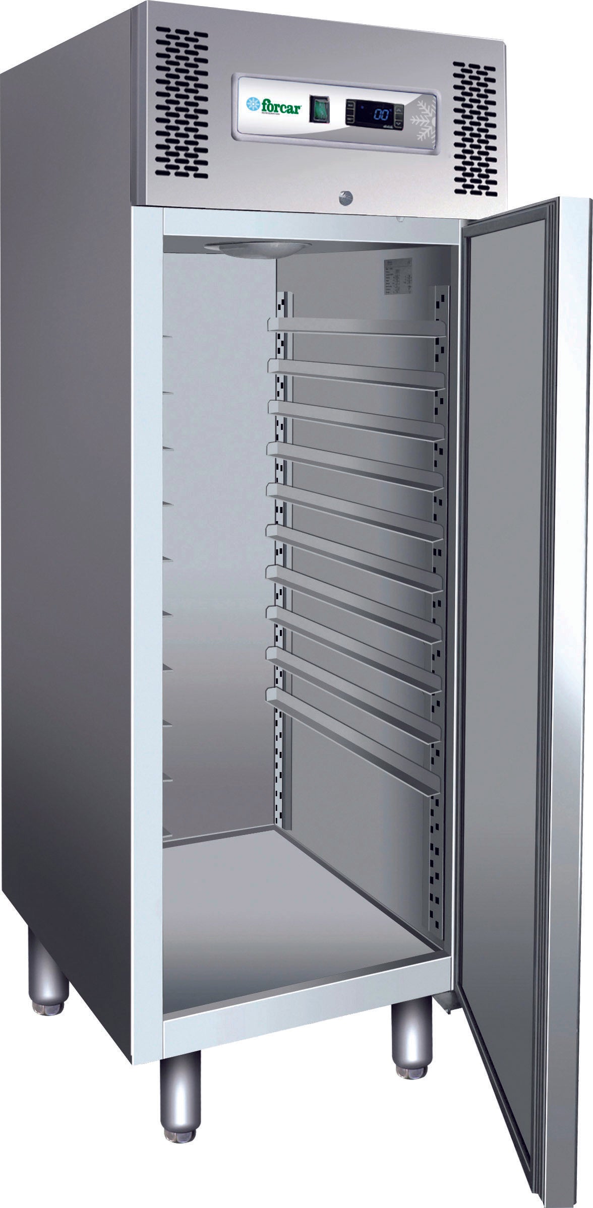 ARMADIO REFRIGERATO INOX VENTILATO PASTICCERIA +2+8°C G-PA800TN