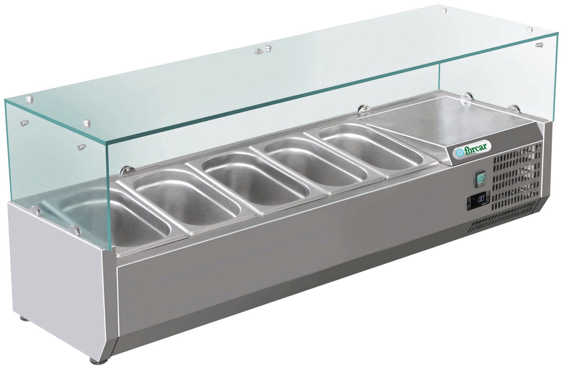 VETRINA REFRIGERATA PIZZA +2+8°C GN1/4 G-RI12033V