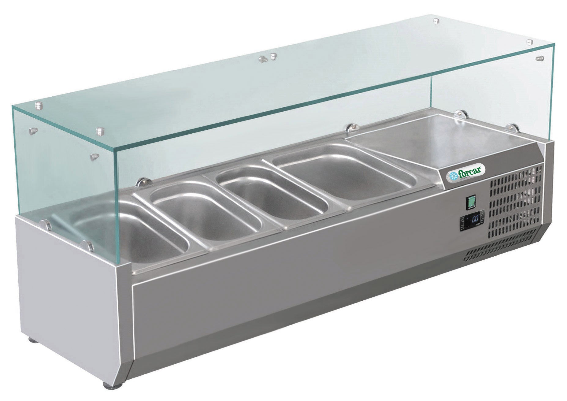 VETRINA REFRIGERATA PIZZA +2+8°C GN1/3+1/2 G-RI12038V