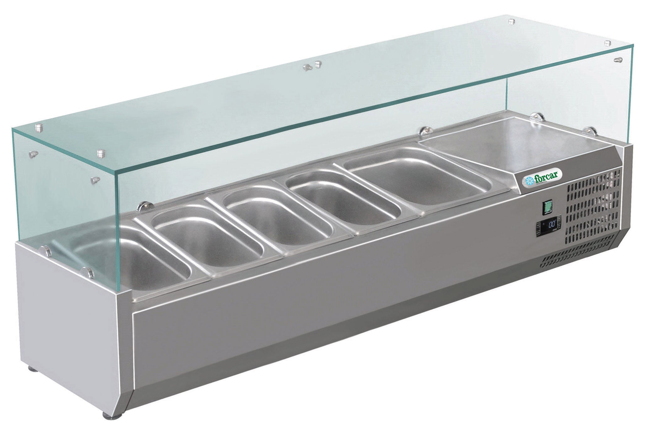 VETRINA REFRIGERATA PIZZA +2+8°C GN1/3+1/2 G-RI14038V