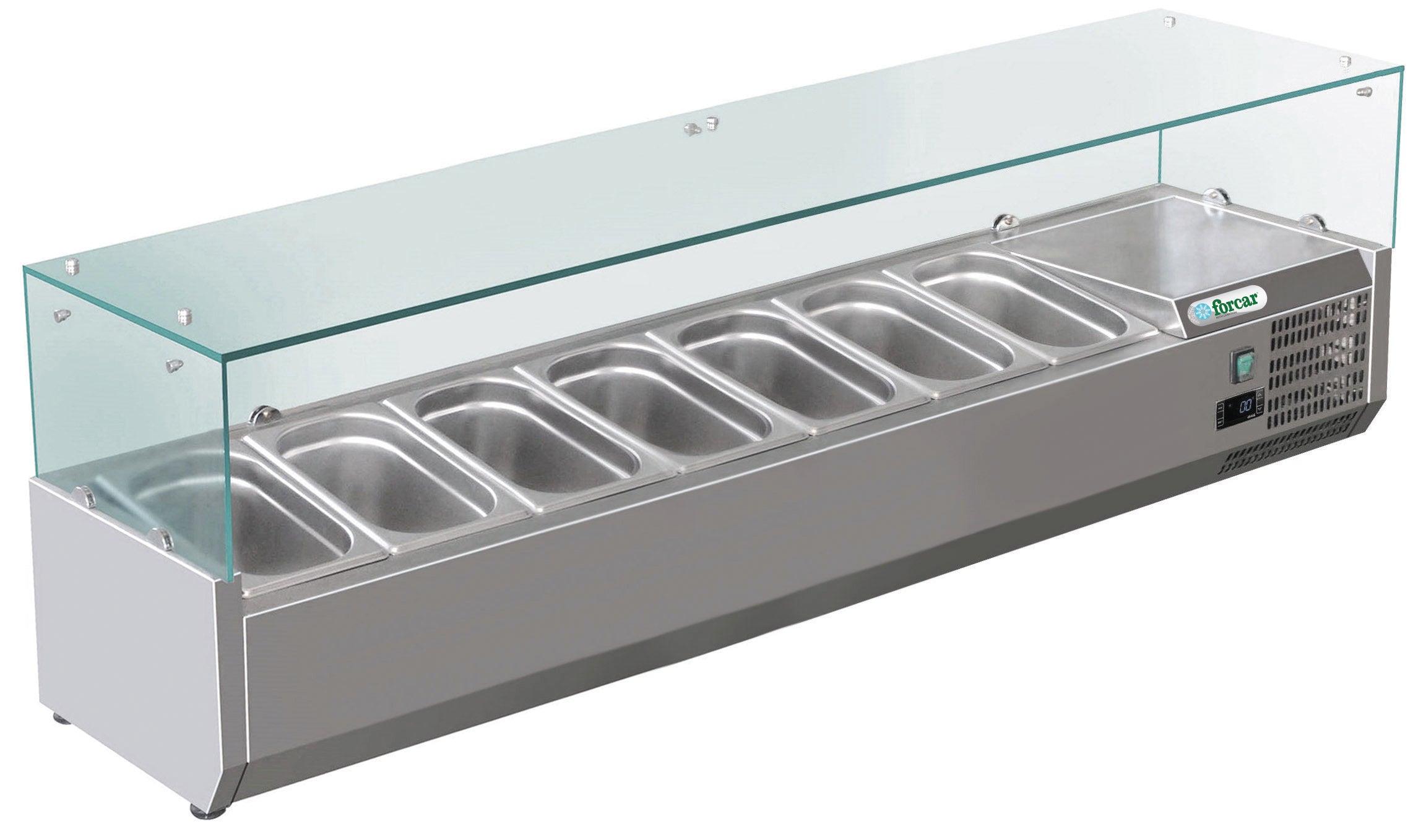 VETRINA REFRIGERATA PIZZA +2+8°C GN1/4 G-RI15033V