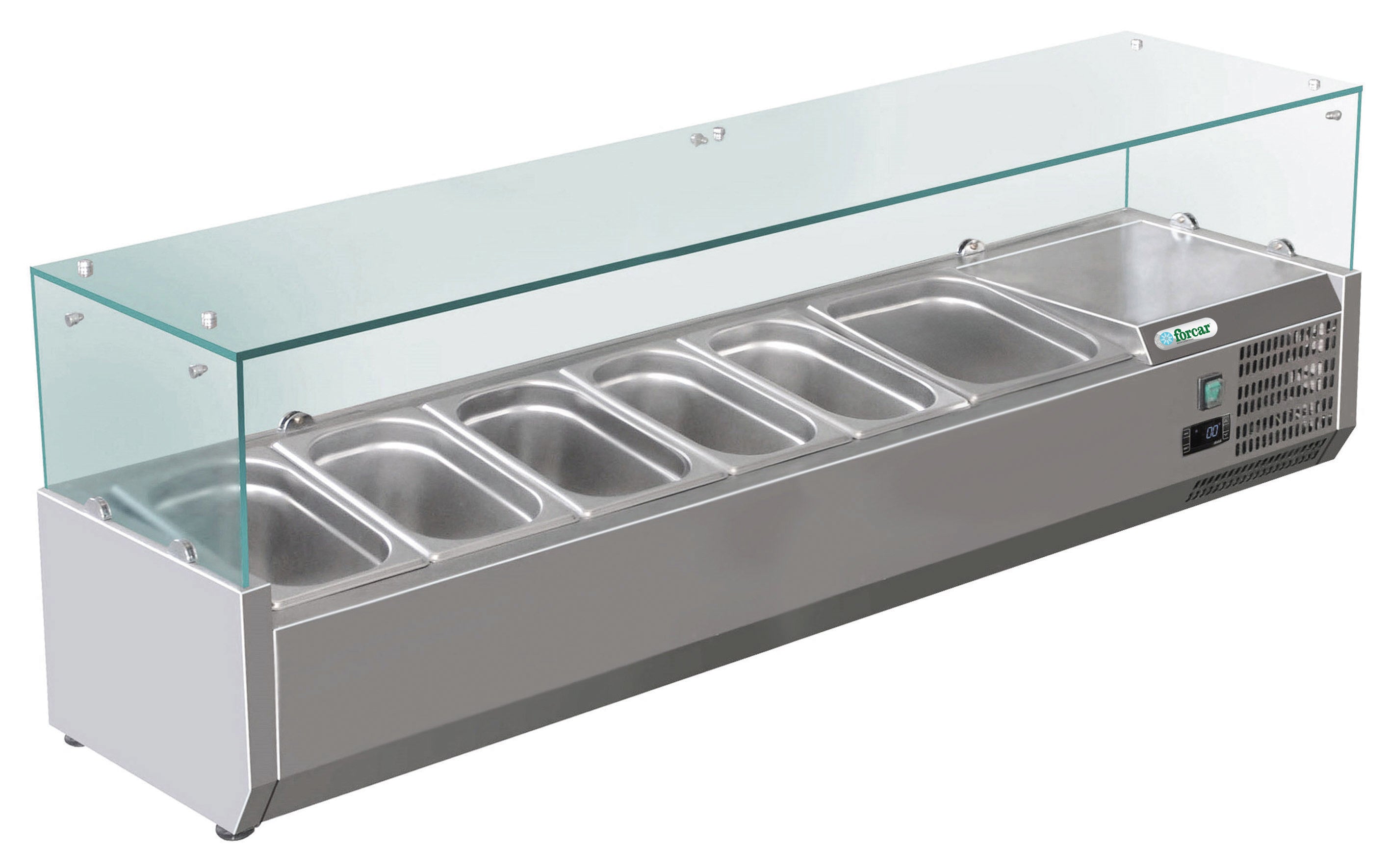 VETRINA REFRIGERATA PIZZA +2+8°C GN1/3+1/2 G-RI15038V