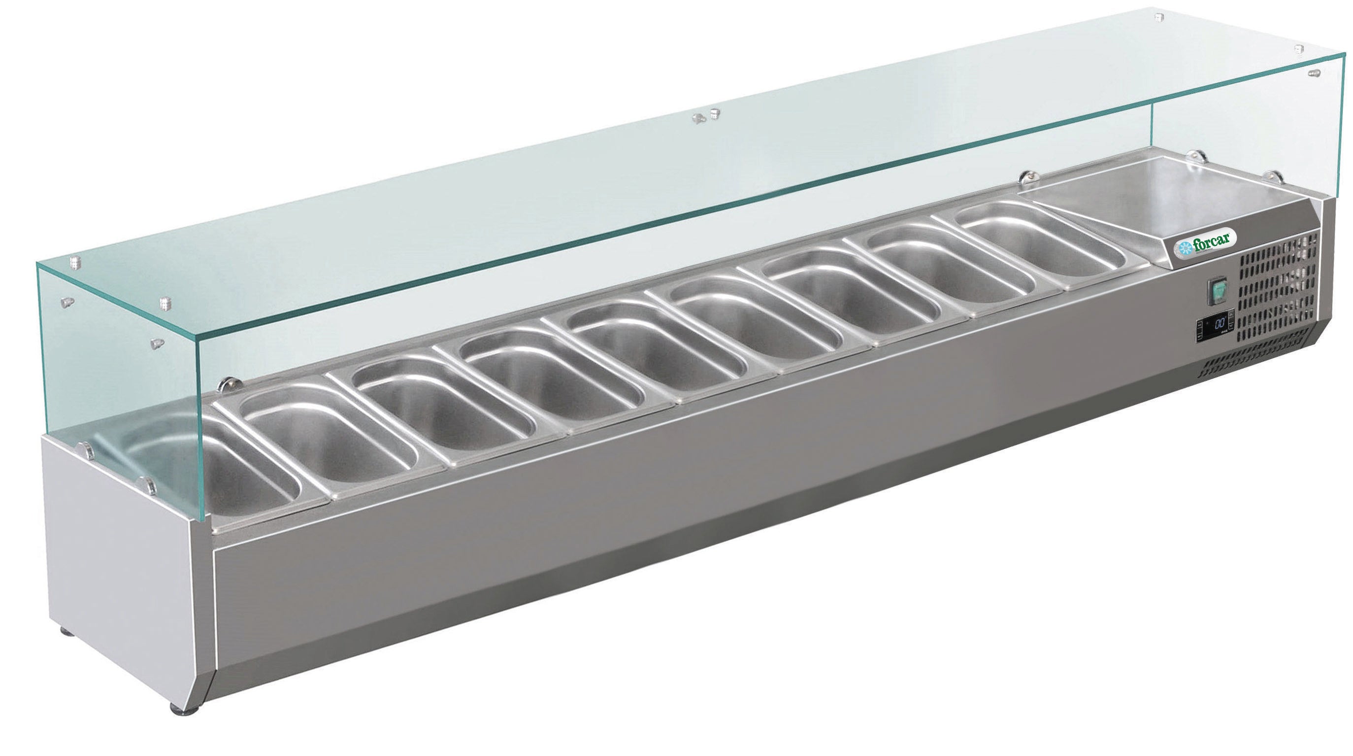 VETRINA REFRIGERATA PIZZA +2+8°C GN1/4 G-RI18033V