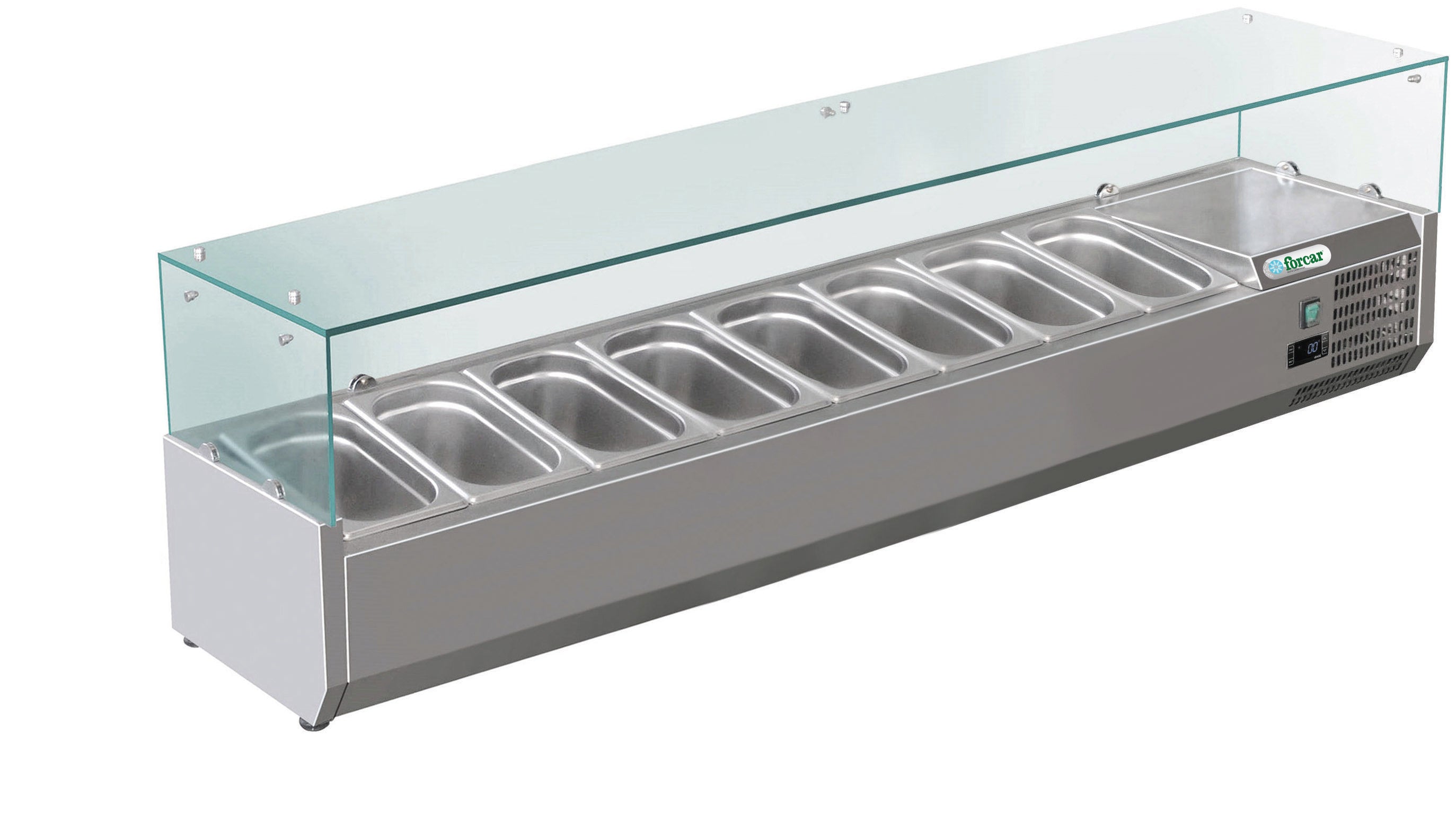 VETRINA REFRIGERATA PIZZA +2+8°C GN1/3 G-RI18038V