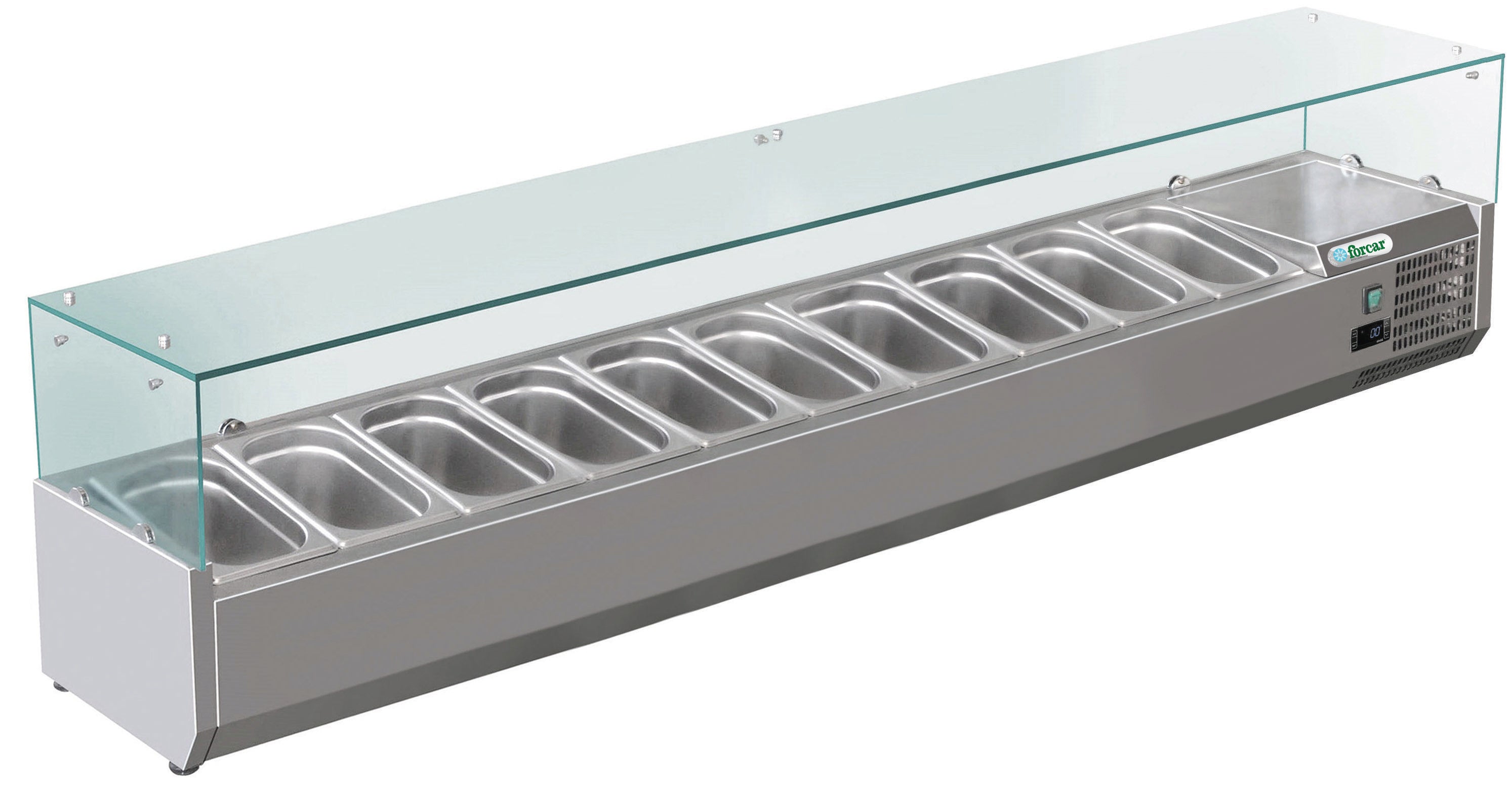 VETRINA REFRIGERATA PIZZA +2+8°C GN1/4 G-RI20033V