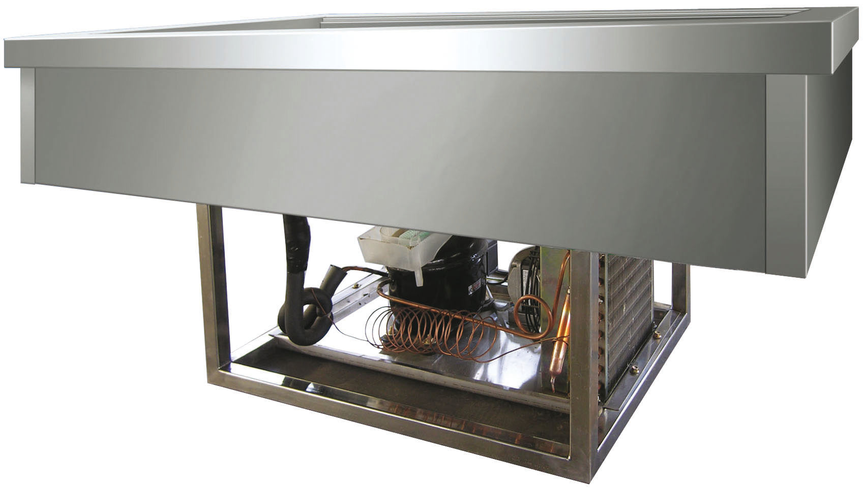 VASCA INOX REFRIGERATA INCASSO 3x1/1 G-VRI311