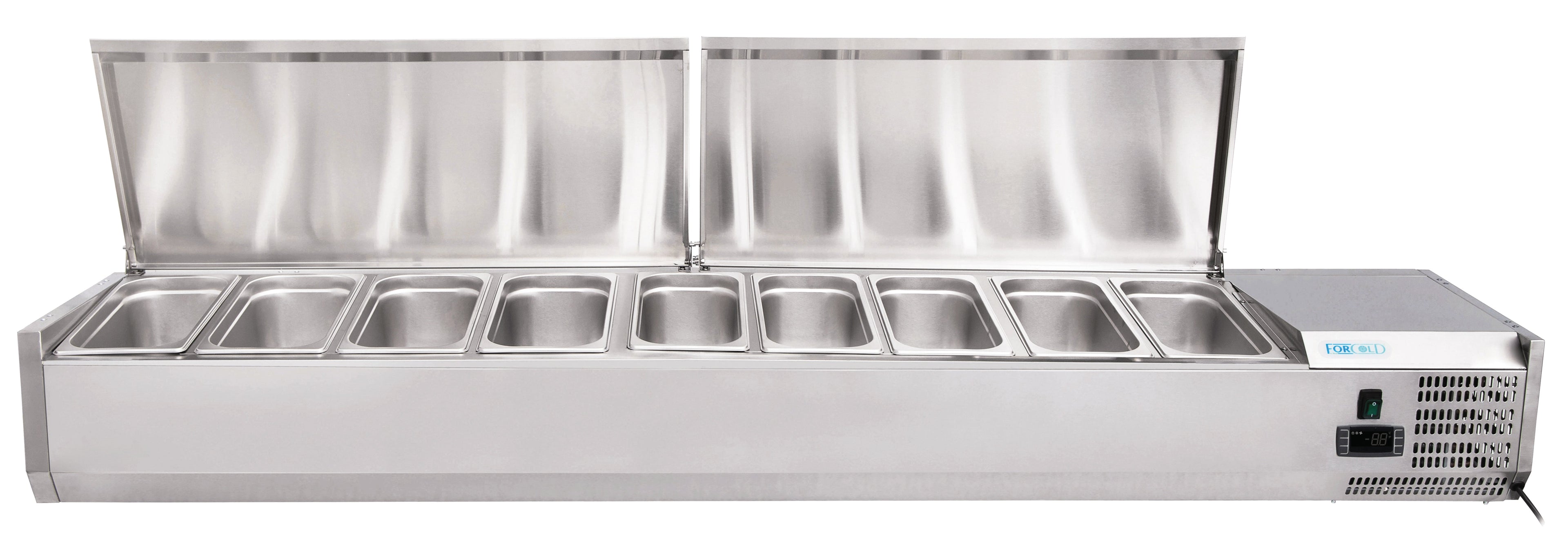VETRINA REFRIGERATA PIZZA G-VRX2000-380SS