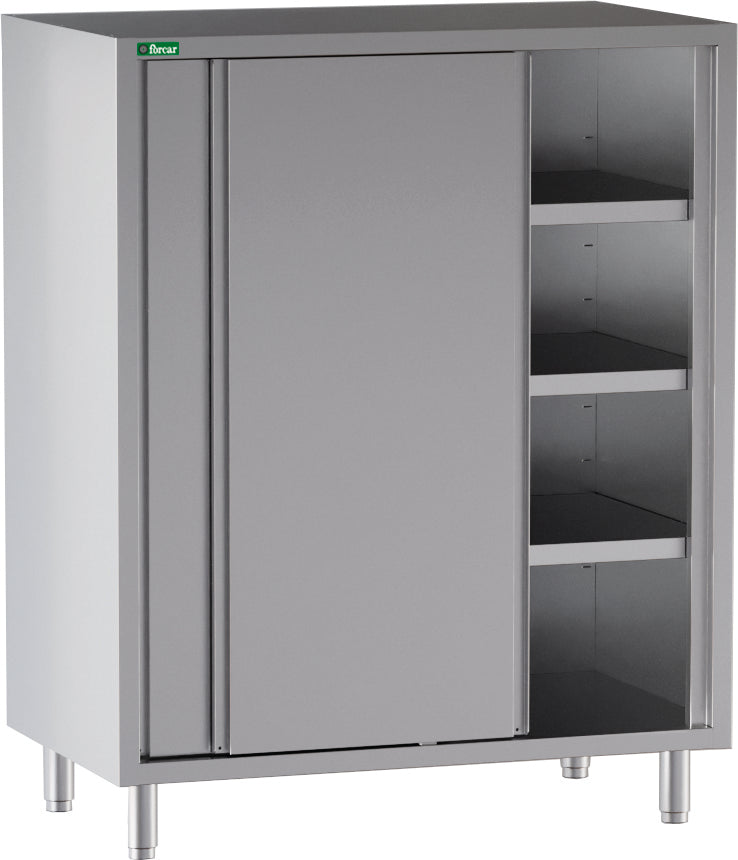 ARMADIO IN ACCIAIO INOX 120x60x180cm GDSCS126