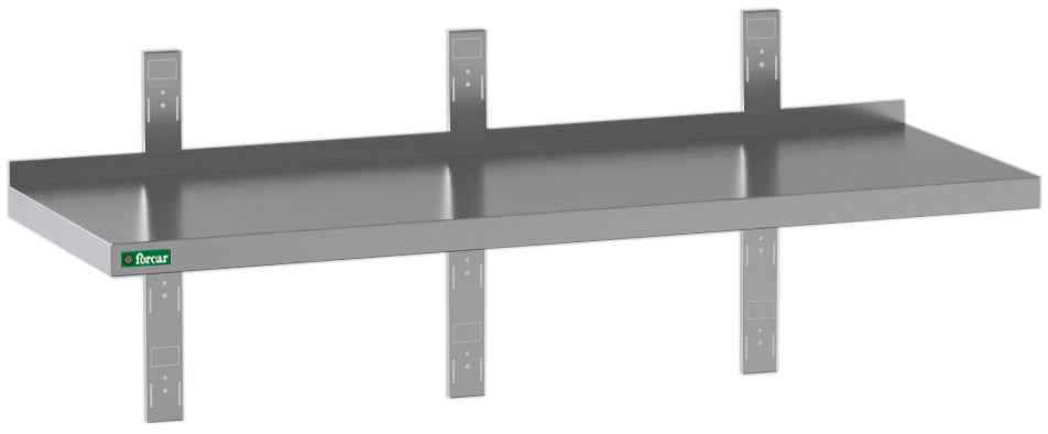 MENSOLA IN ACCIAIO INOX 100x40x40cm GDWBS1R104