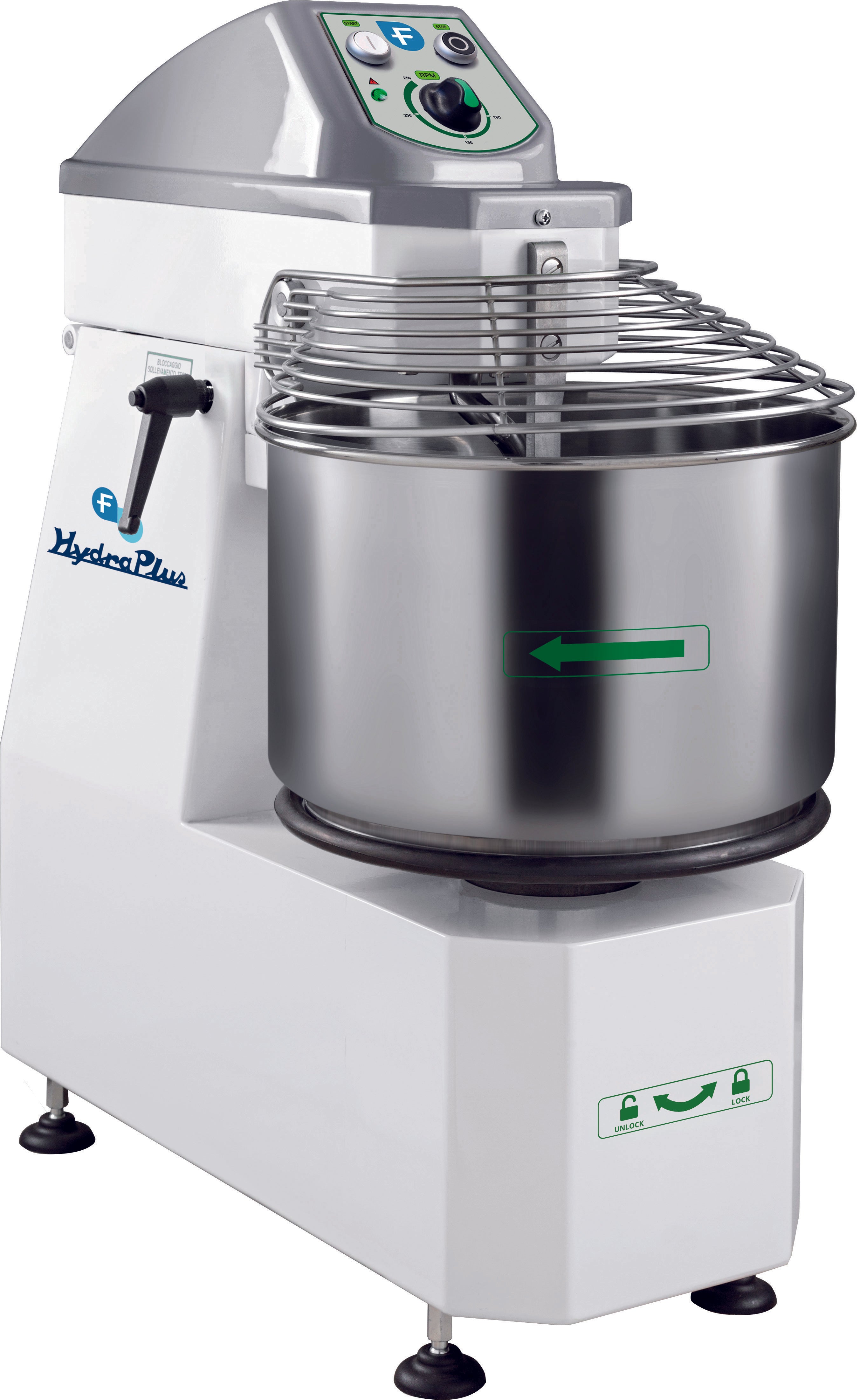 IMPASTATRICE SPIRALE HYDRAPLUS 38SR MECCANICA GIRGLIATO TIMER MECCANICO - 230V 1PH