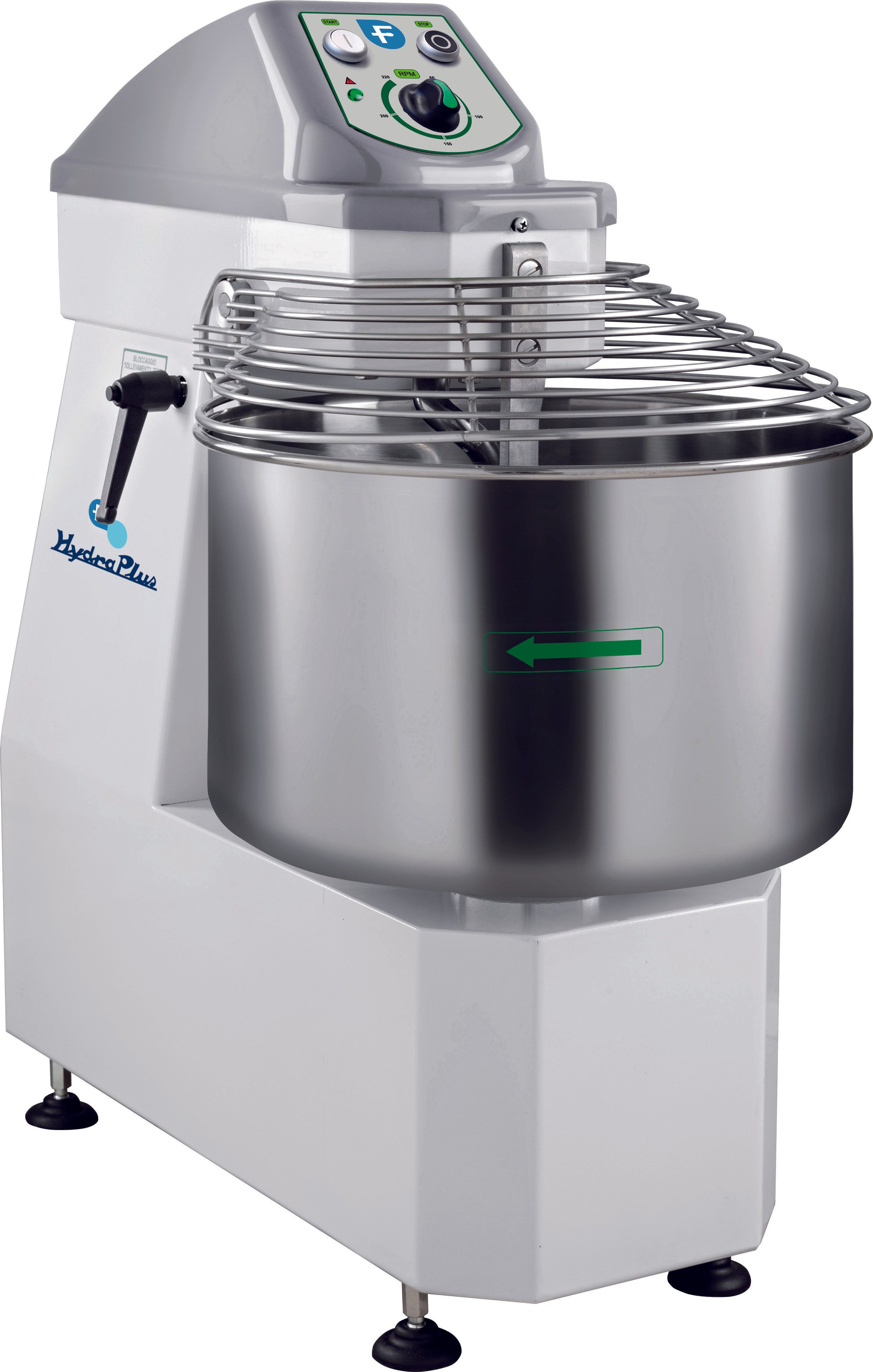 IMPASTATRICE SPIRALE HYDRAPLUS 50SL GRIGLIATO MECCANICA TIMER MECCANICO - 230V 1PH