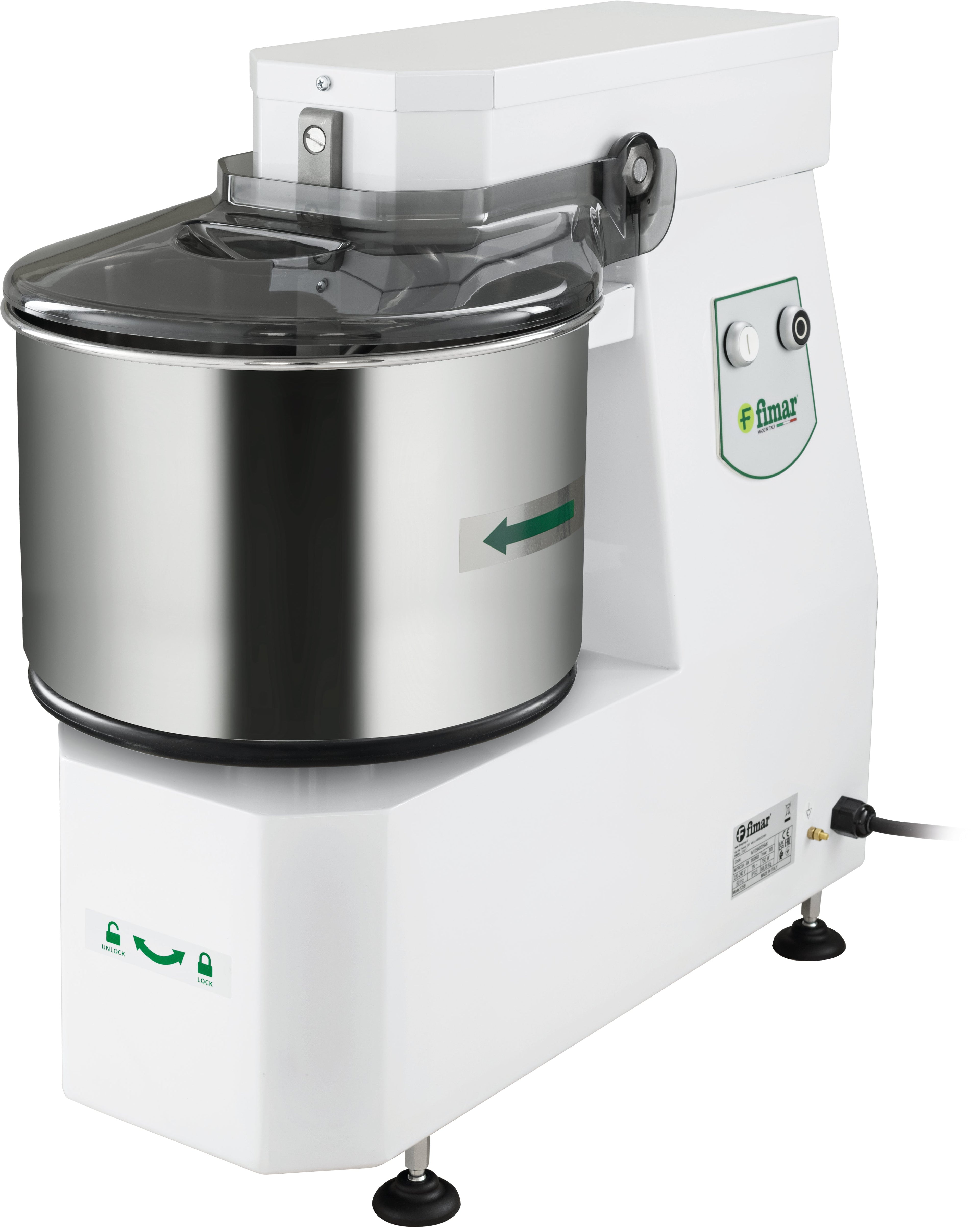 IMPASTATRICE A SPIRALE CLASSIC 38CNS - 230V 50Hz 1PH