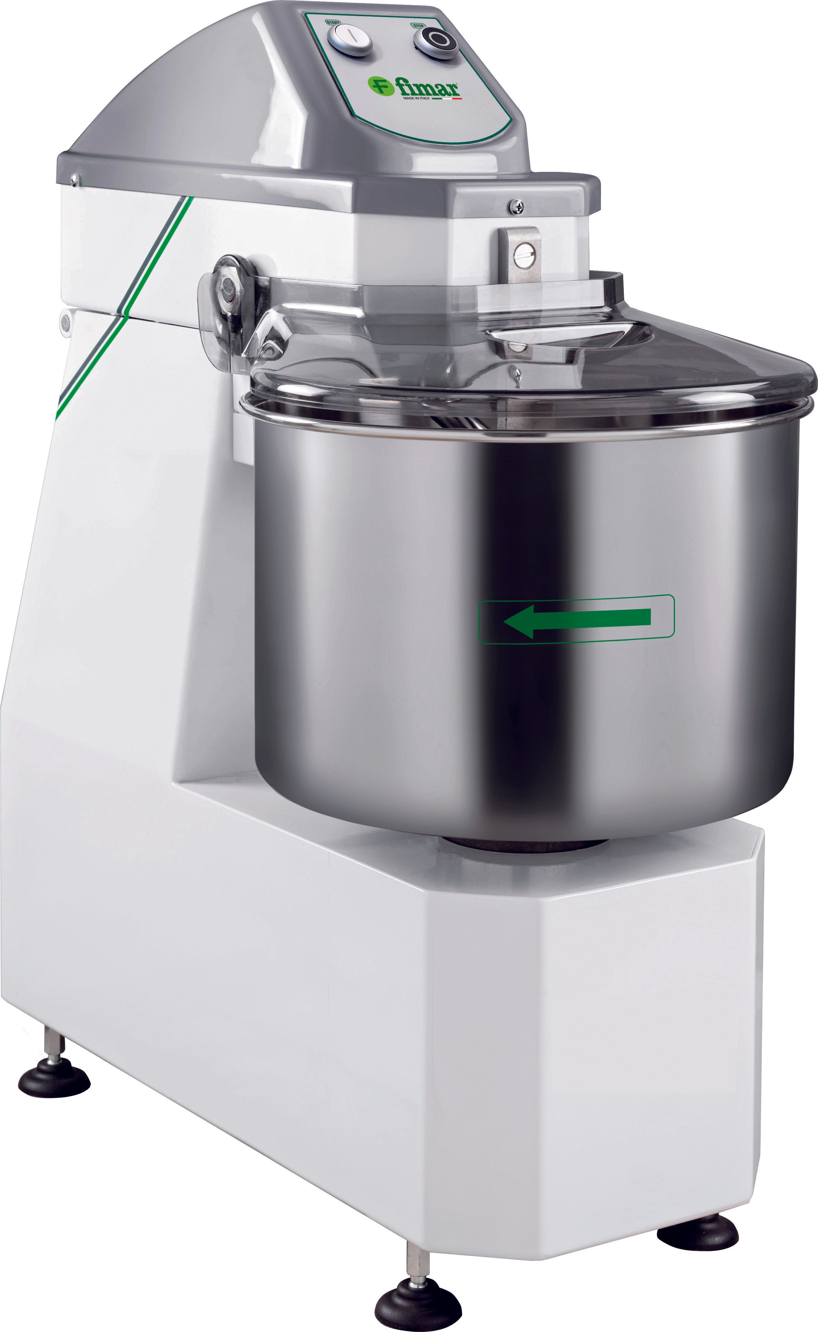 IMPASTATRICE A SPIRALE 18SB GRIGLIATO 2V - 400V 50Hz 3PH