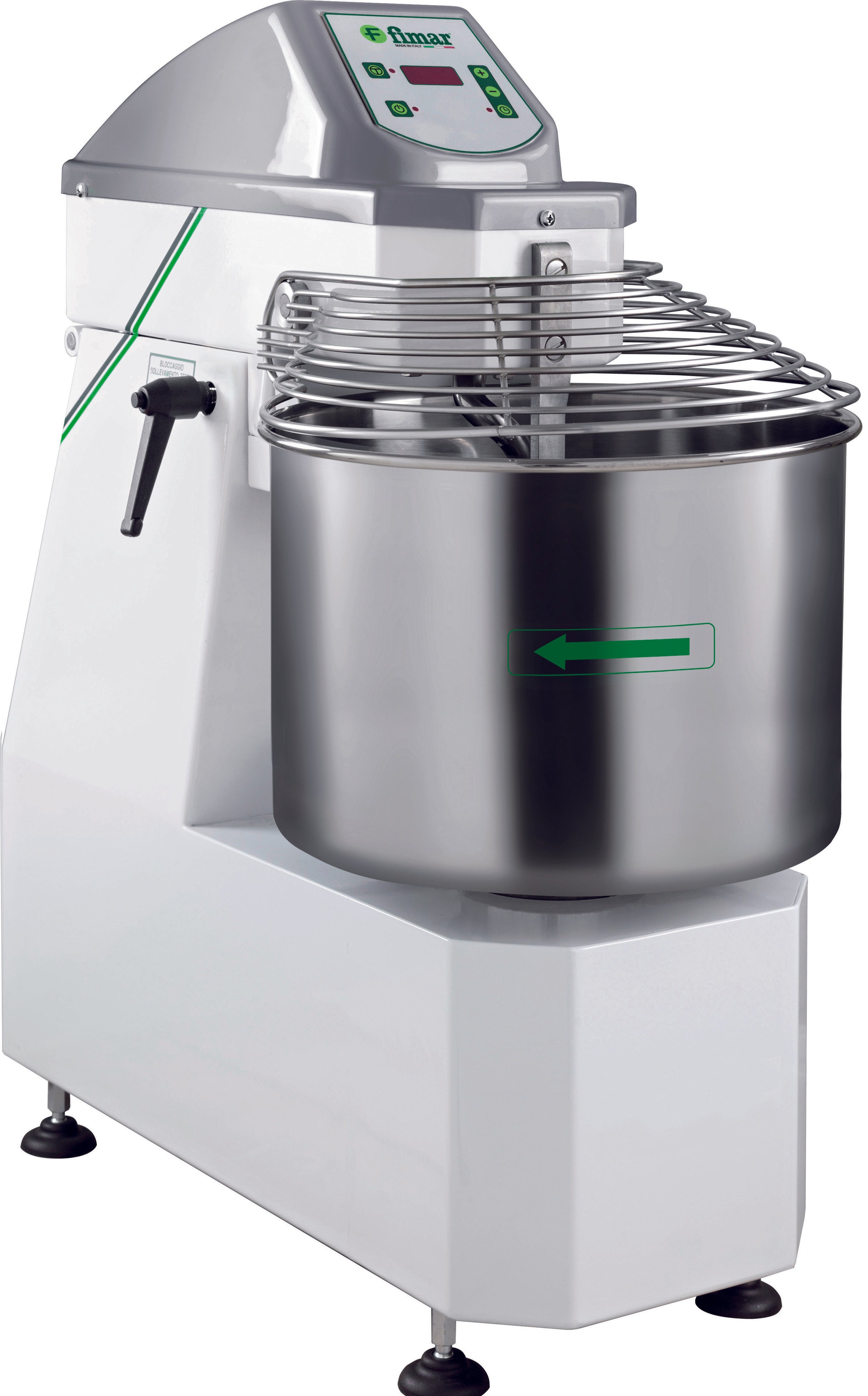 IMPASTATRICE A SPIRALE 25SL GRIGLIATO - 400V 50Hz 3PH