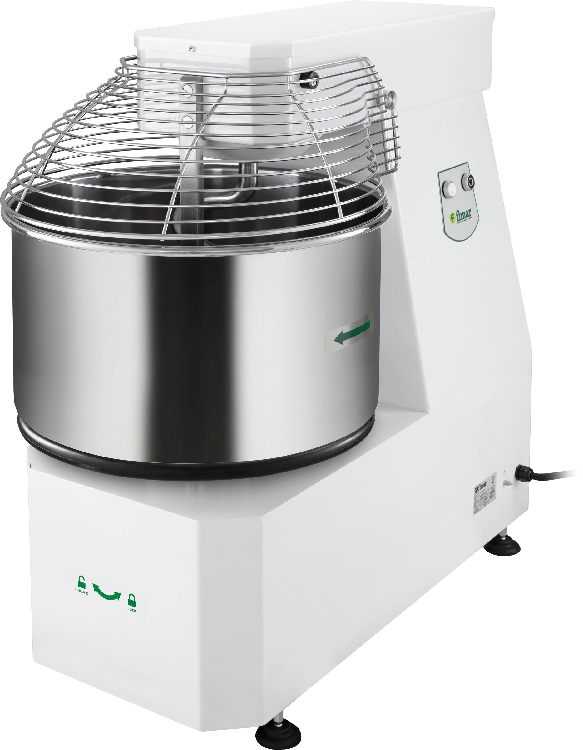 IMPASTATRICE A SPIRALE CLASSIC 50CNS GRIGLIATO 2V - 400V 50Hz 3PH