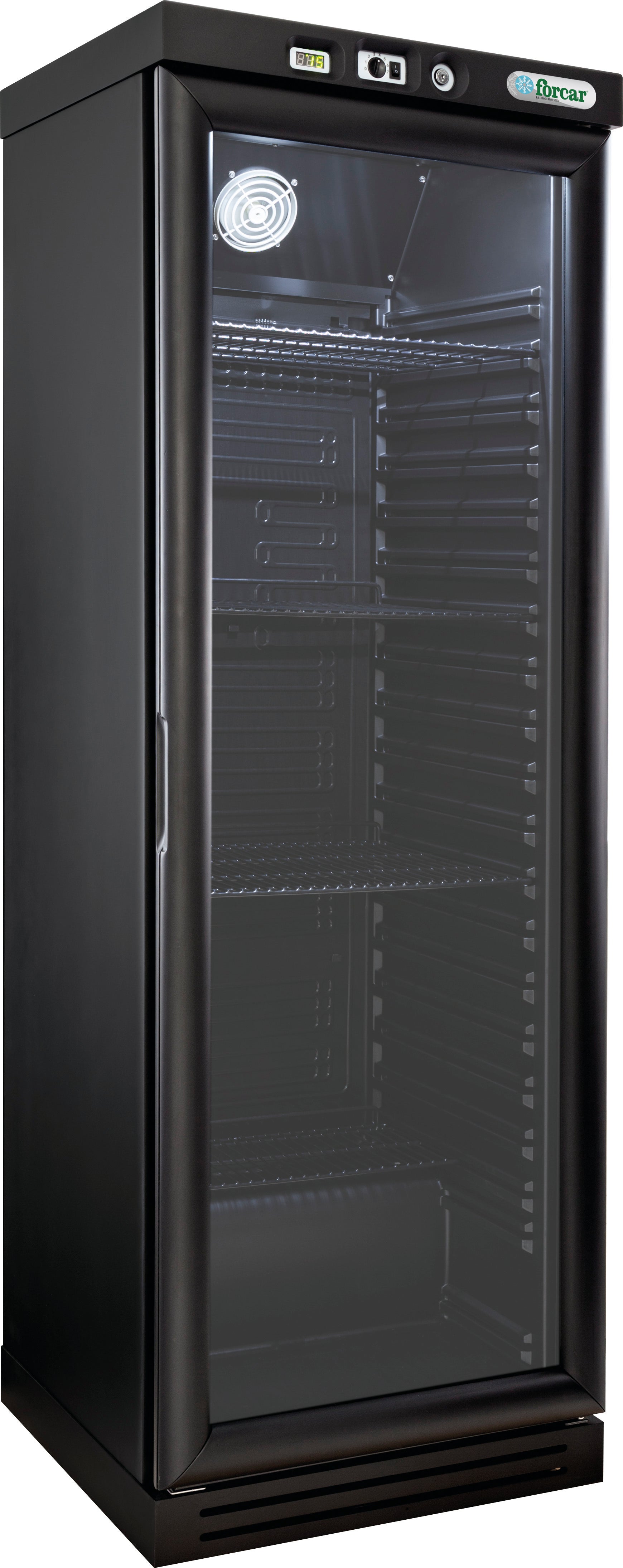 CANTINETTA VINI LEGNO REFRIGERATA STATICA +2+8°C  CARBON/NERO KL2791CAB