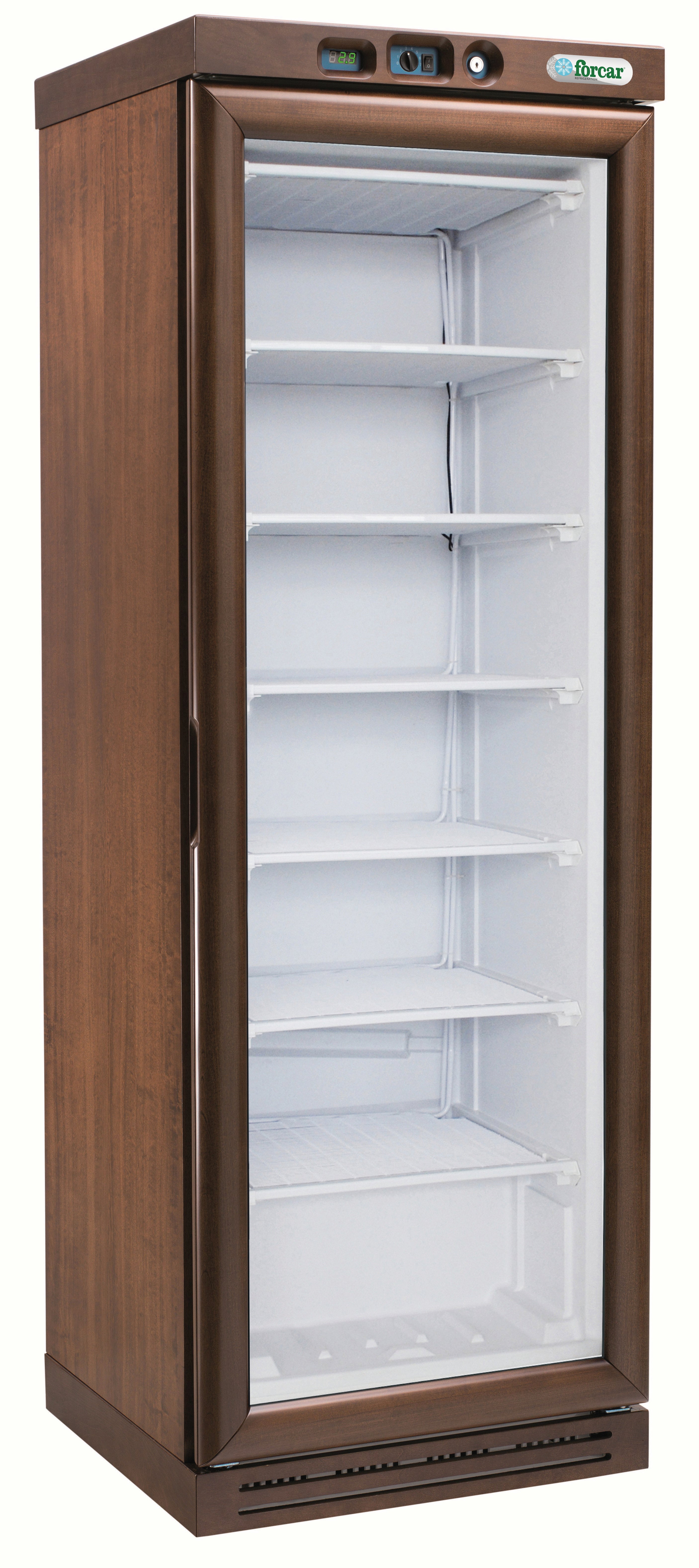 CANTINETTA VINI LEGNO REFRIGERATA STATICA -18-22°C NOCE SCURO KL2791F