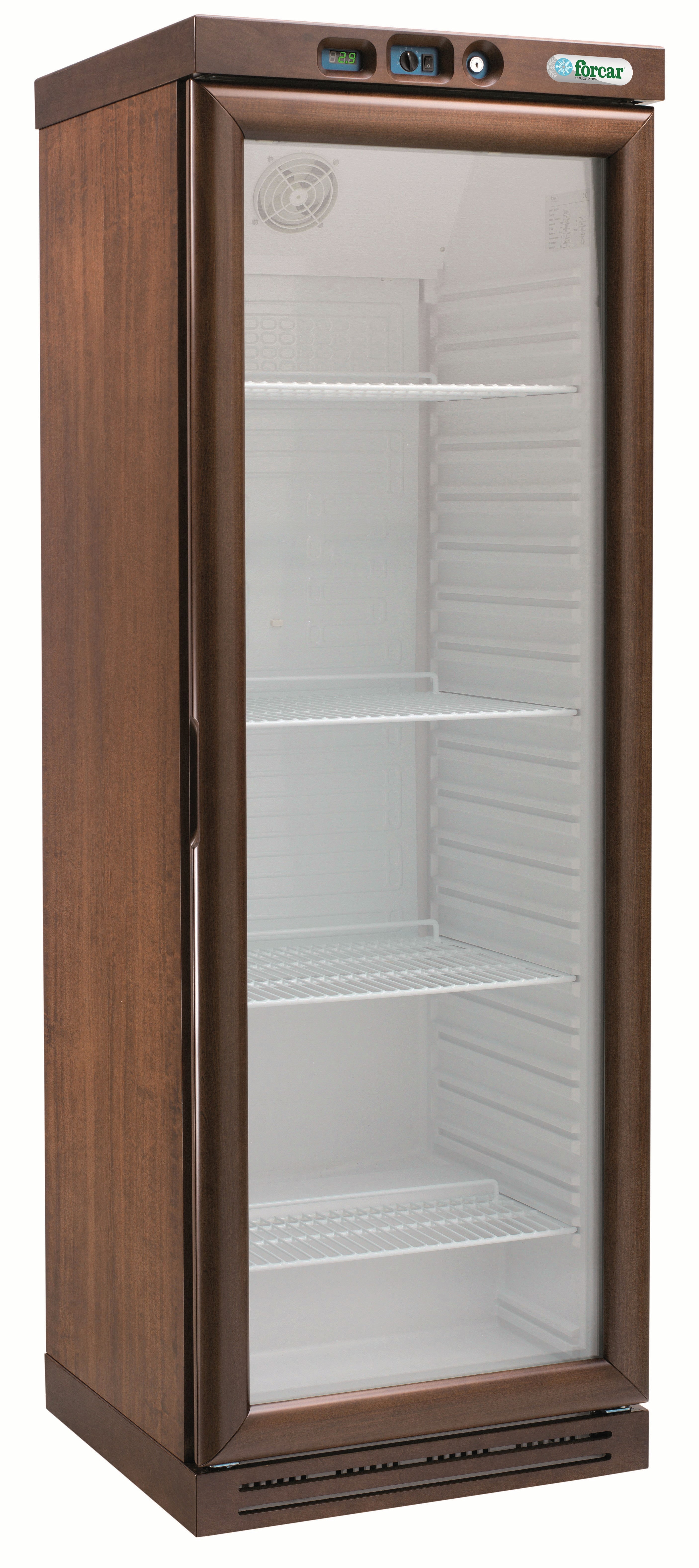 CANTINETTA VINI LEGNO REFRIGERATA STATICA +2+8°C NOCE SCURO KL2791