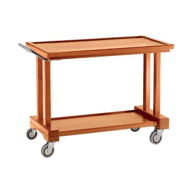 CARRELLO LEGNO 2 PIANI - NOCE LP1000RC