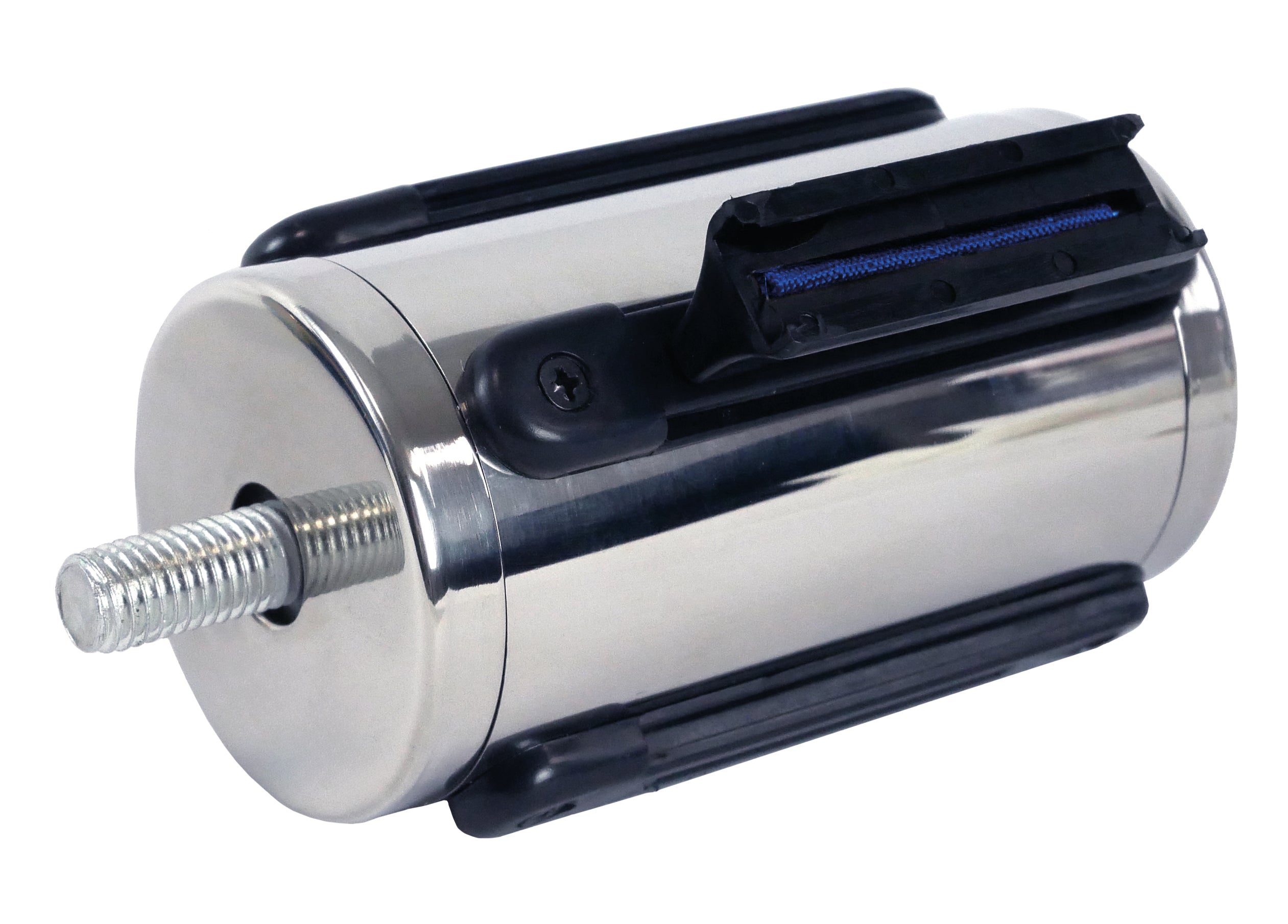 PUNTALE INOX LUCIDO CON NASTRO BLU PU5195IB