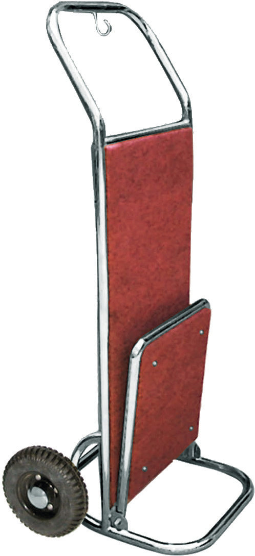 CARRELLO PORTAVALIGIE ROSSO + INOX PV2003I