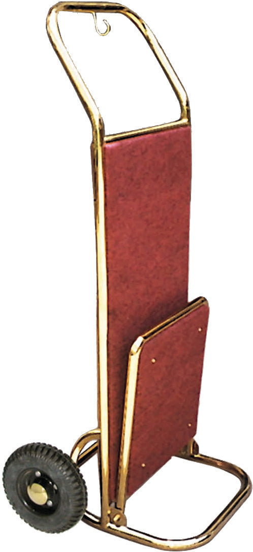 CARRELLO PORTAVALIGIE ROSSO + OTTONE PV2003