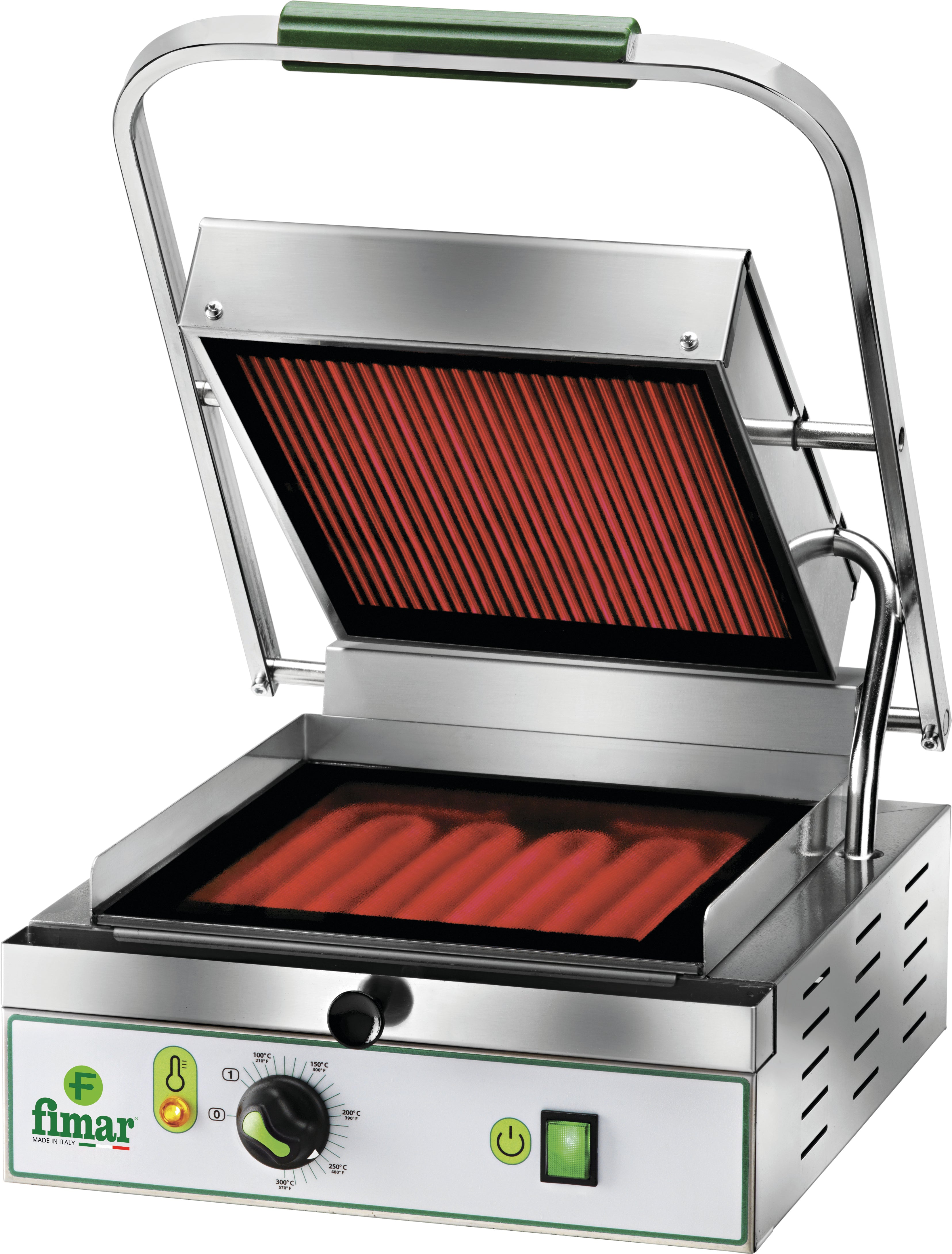 PIASTRA VETROCERAMICA PV27LR RIGATA - 1PH
