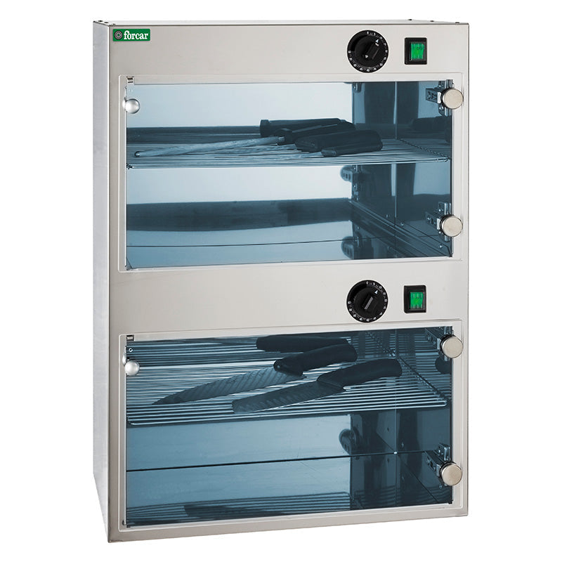 STERILIZZATORE UNIVERSALE A RAGGI UV 2 COMPARTIMENTI SUVN2P