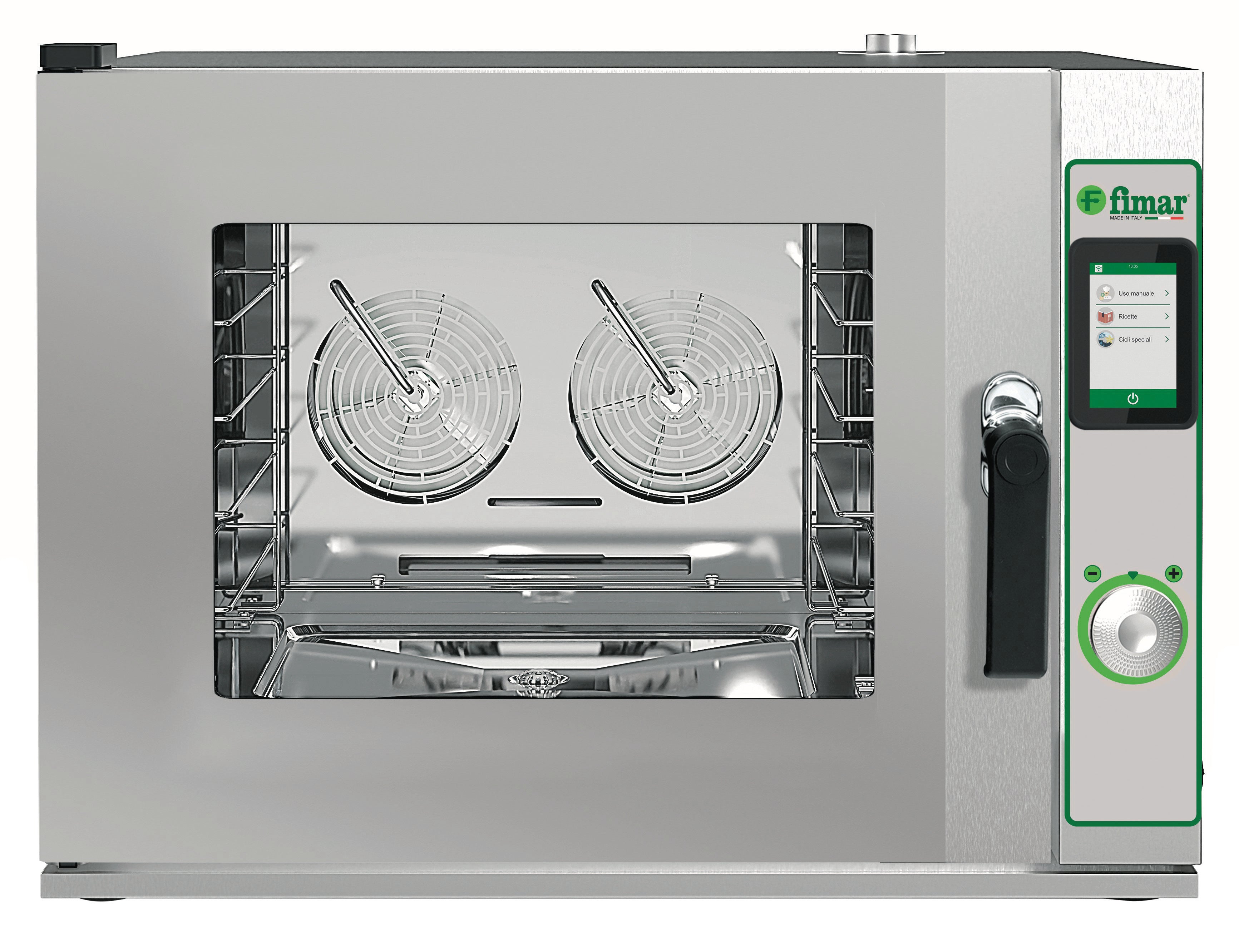 FORNO MISTO CONVEZIONE VAPORE TOP4T TOUCH 3PH 50Hz Touch screen
