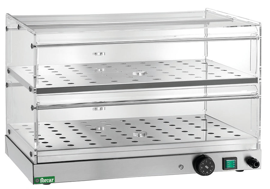 VETRINA RISCALDATA - 2 PIANI VBR4756
