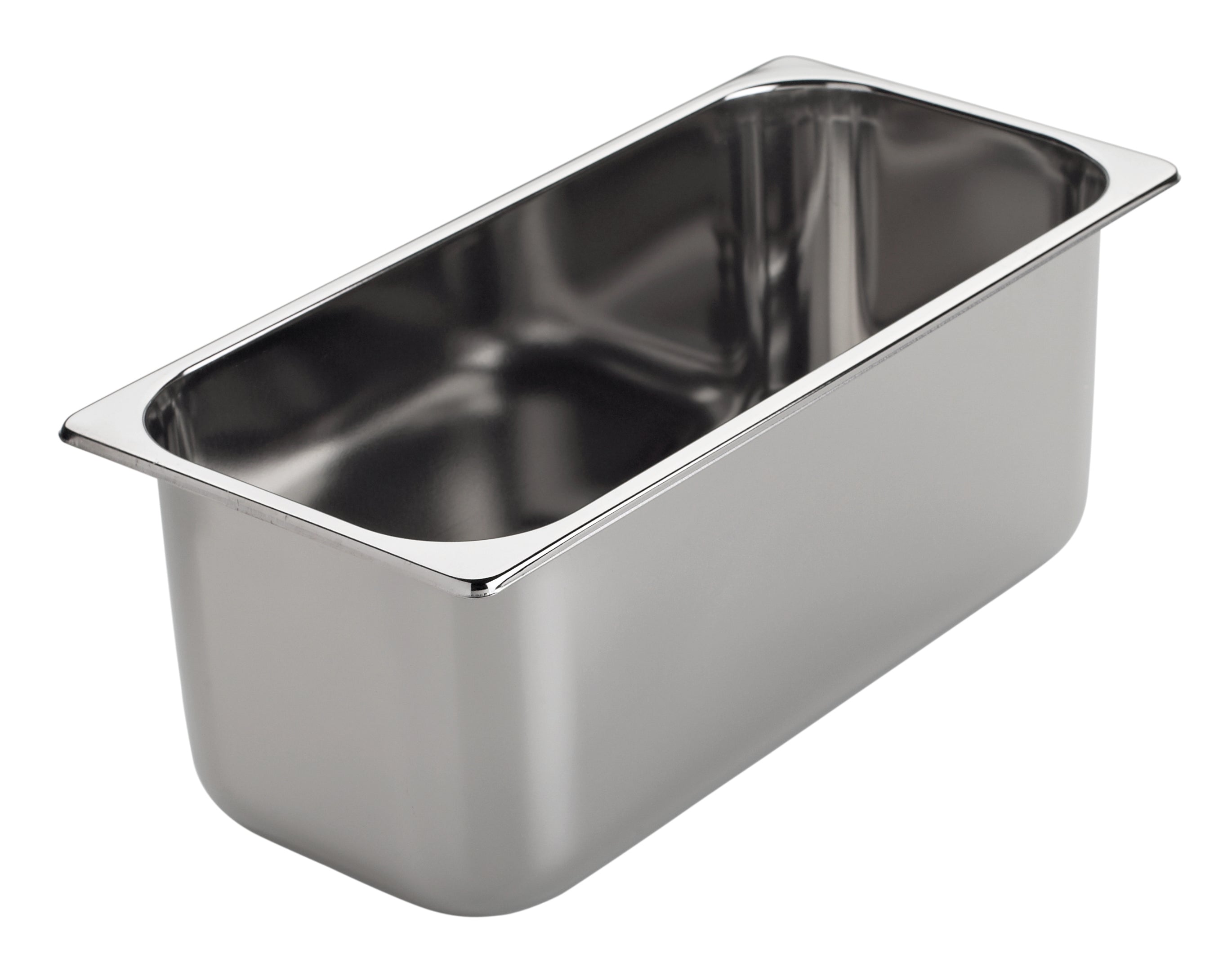 VASCHETTA INOX PER GELATO 36x16,5x15 - 7L VG361615