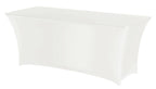 Copri tavolo rettangolare, HENDI, 810910 + 810897, Bianco, 1830x760x(H)730mm