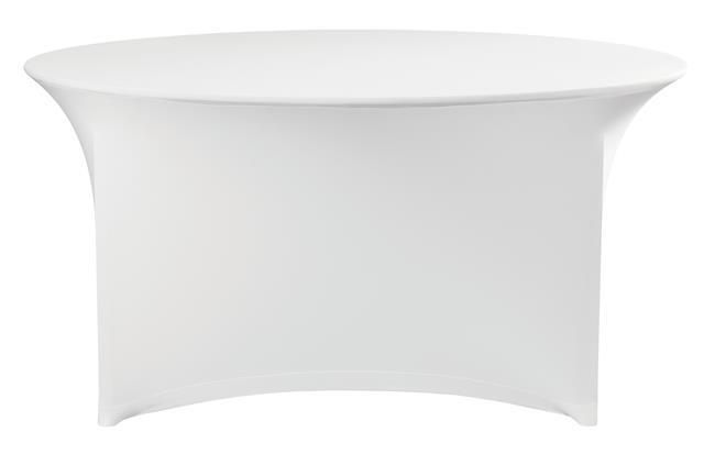 Coperchio del tavolo rotondo, HENDI, Symposium, 810941, Bianco, ⌀1800x(H)760mm