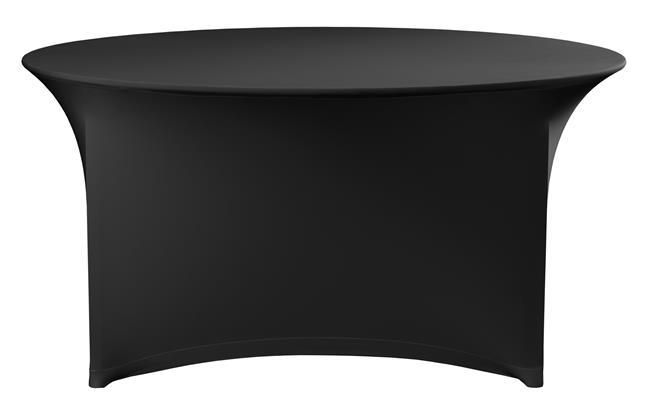 Coperchio del tavolo rotondo, HENDI, Symposium, 810941, Nero, ⌀1800x(H)760mm