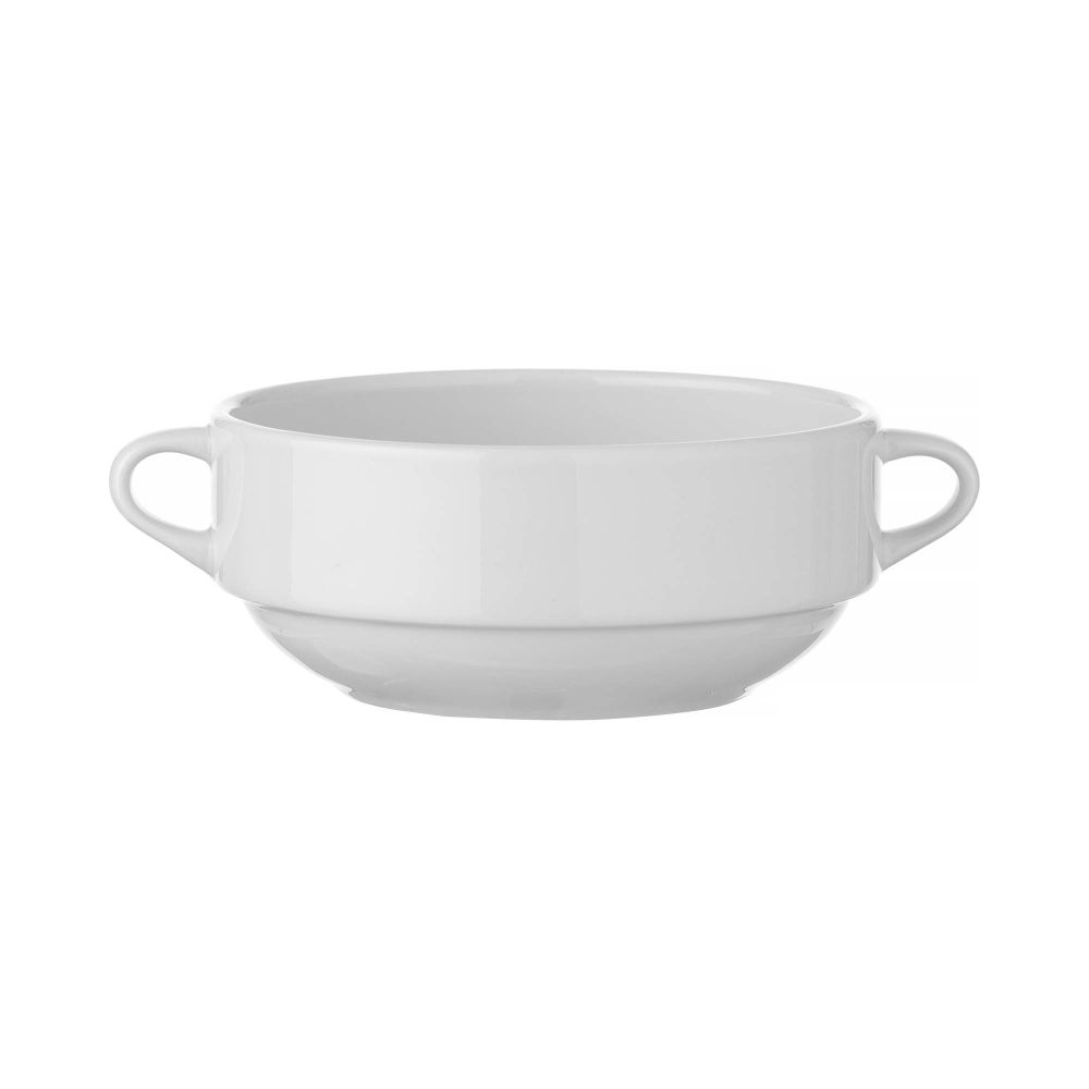 Tazza per minestra, HENDI, 0,34L, Bianco, ⌀160mm