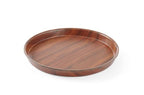 Vassoi da servizio wood form, AmerBox, Mogano, ⌀420x(H)30mm